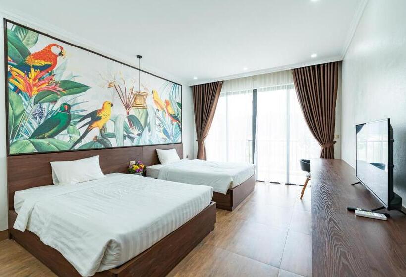 اتاق خانوادگی, Khách Sạn Aquariusgarden Vân Long Ninh Bình