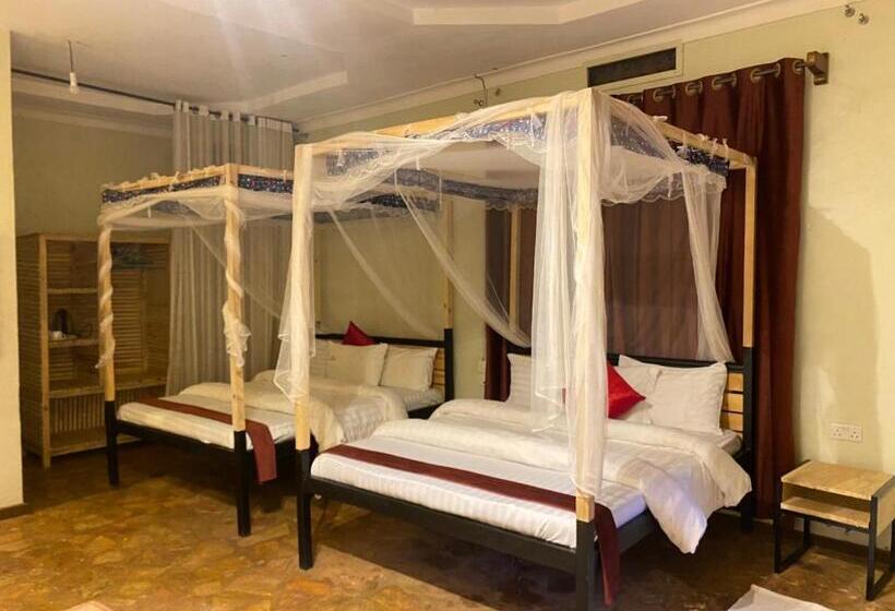 اتاق استاندارد با چشم‌انداز باغ, Afro Smile Hotel & Guest House