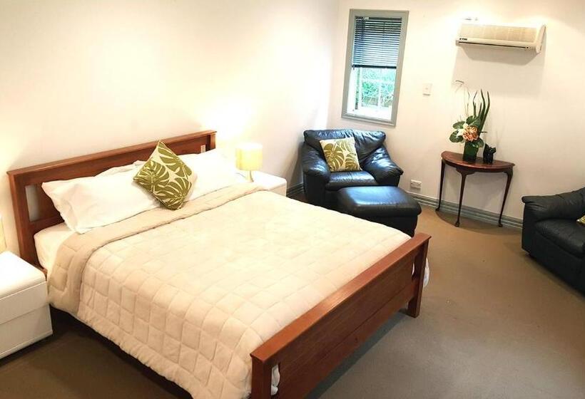 Habitació Deluxe Vista Jardí, Lush & Co Auckland Bed & Breakfast