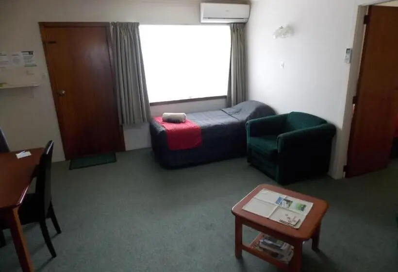Huoneisto 1 Makuuhuone, Rangiora Lodge Motel