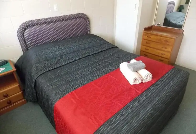 Huoneisto 1 Makuuhuone, Rangiora Lodge Motel