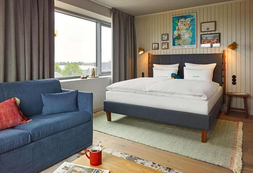 キングサイズベッドのデラックスルーム, 25hours Hotel Paper Island