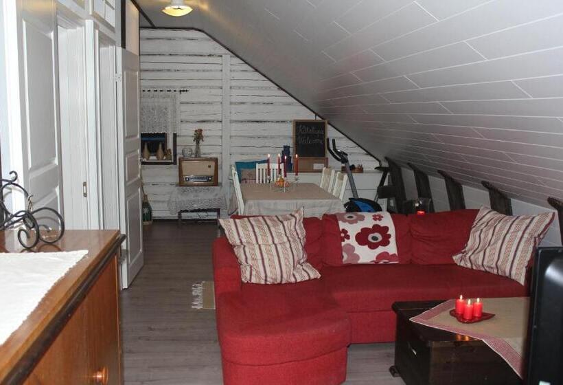 דירת פנטהאוז 1 חדרי שינה, Wanha Autti Camping Rovaniemi