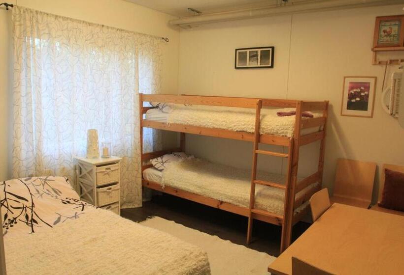 스탠다드 트리픔 룸 공동욕실, Wanha Autti Camping Rovaniemi