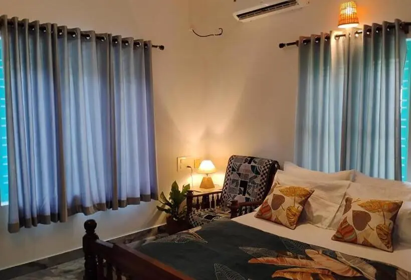 デラックスルーム, Blue Cove Villa Varkala