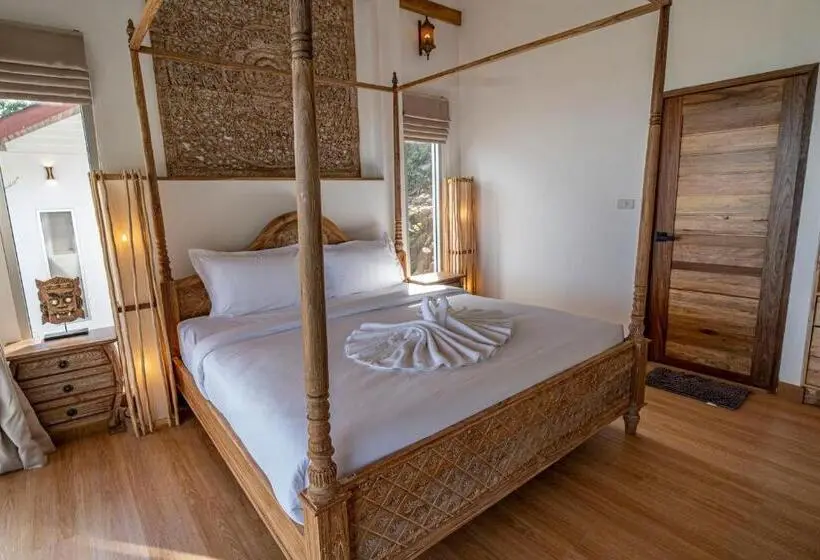 ツーベッドルーム　ヴィラ, 2br Modern Balinese Pool & Sea View Villa #9