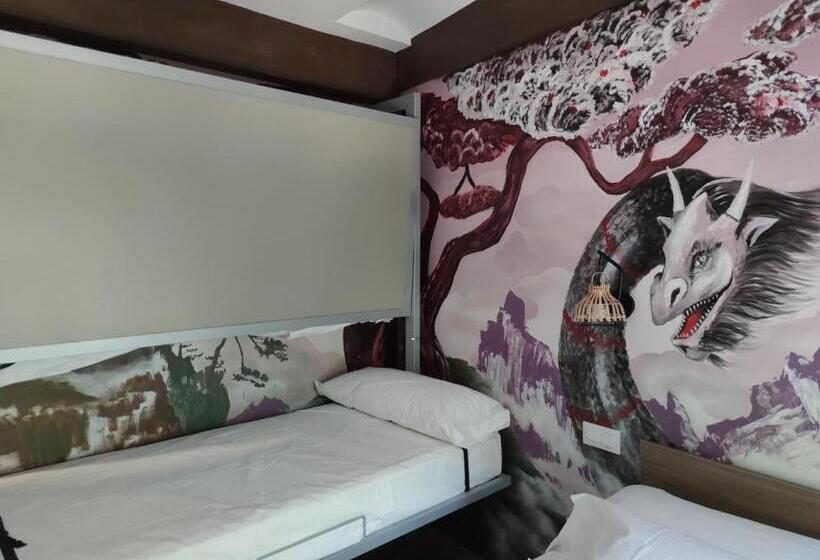 디럭스 4인 룸, Familyhostelpinto