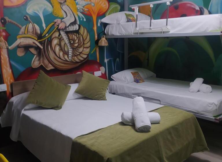 디럭스 4인 룸, Familyhostelpinto