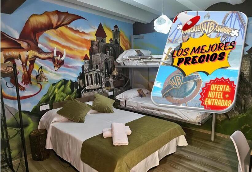 디럭스 4인 룸, Familyhostelpinto