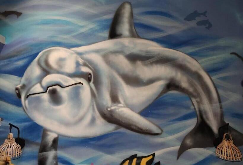 싱글 디럭스 룸, Familyhostelpinto