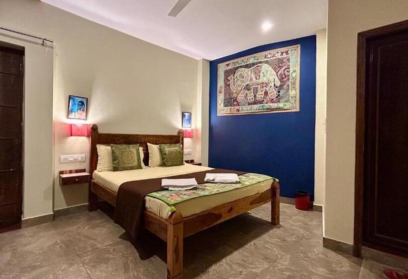 غرفة ديلوكس ذات إطلالة, Bishnoi Heritage House