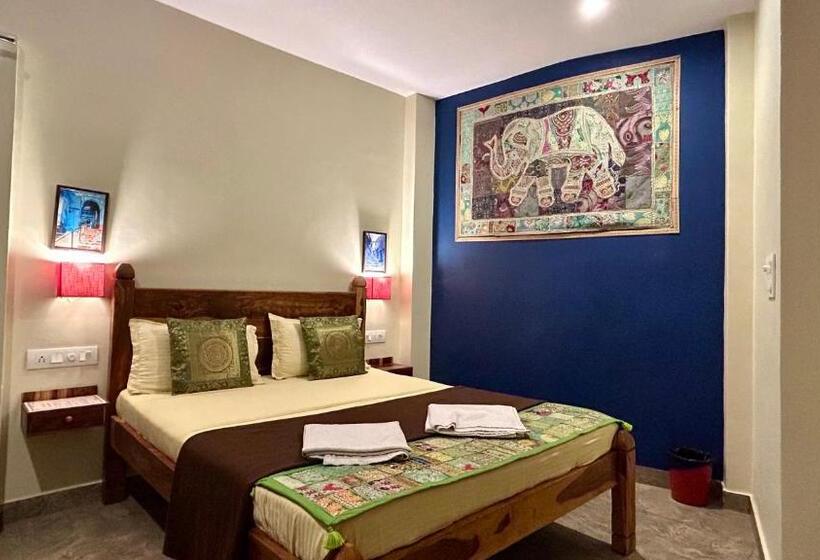 غرفة ديلوكس ذات إطلالة, Bishnoi Heritage House