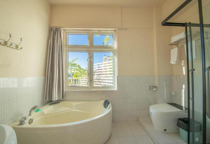 Quarto Deluxe Vista Mar com Sacada, 厦门鼓浪屿湾景酒店