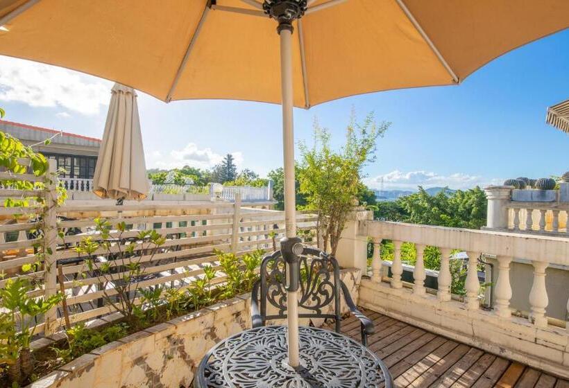 Quarto Deluxe Vista Mar com Sacada, 厦门鼓浪屿湾景酒店