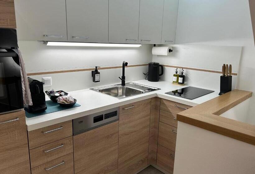 景色の見える一ベッドルームアパートメント, Guesthouse Alpinum