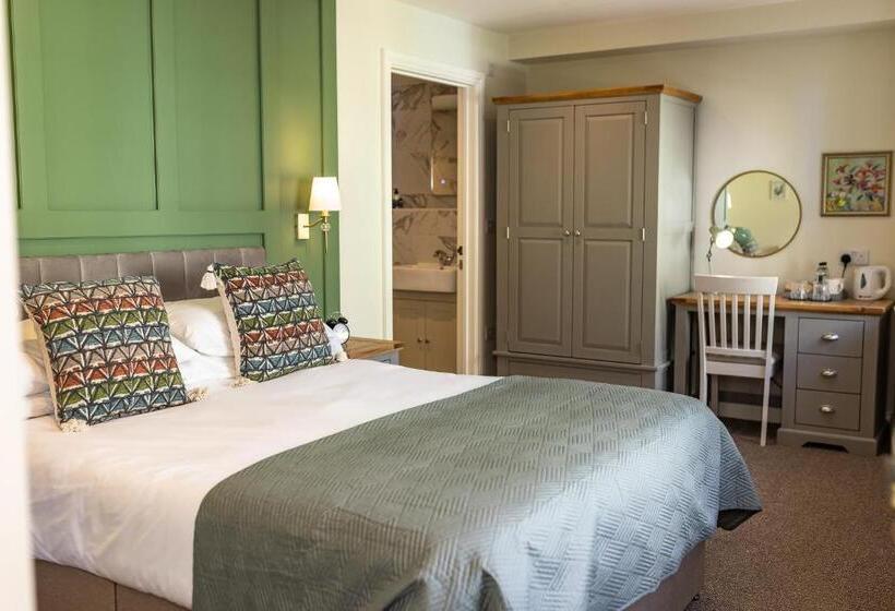 חדר דחוקס עם מיטת קינג, The Town Crier, Tenby