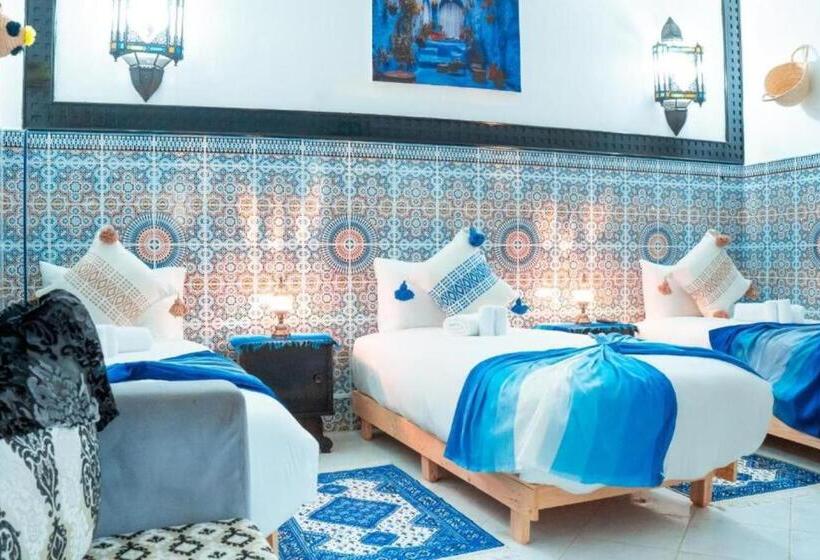 Номер Стандарт Трехместный, Dar Chefchaouen   Akchour Room
