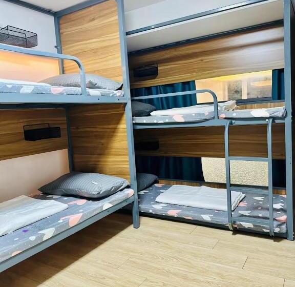 Quarto Quádruplo Estandar, 安家青年寓舍深圳北站店anjia Youth Hostel Shenzhen Railway North Branch