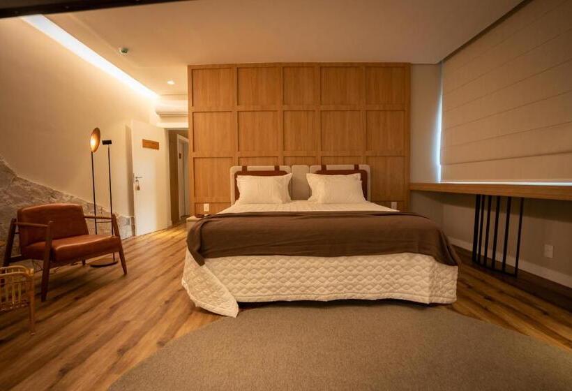 Люкс Deluxe Кровать Кинг, Morada Pedra Branca Boutique