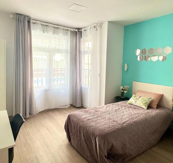 اتاق استاندارد با چشمانداز شهر, Pensión Alicante Bergez