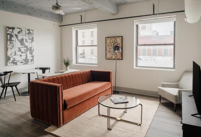 استودیو استاندارد با تخت کینگ, Kasa Capitol Hill Downtown Nashville