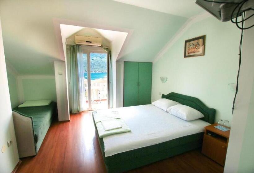 اتاق لوکس با بالکن و چشم‌انداز دریا, B&b Guest House Vasiljevic