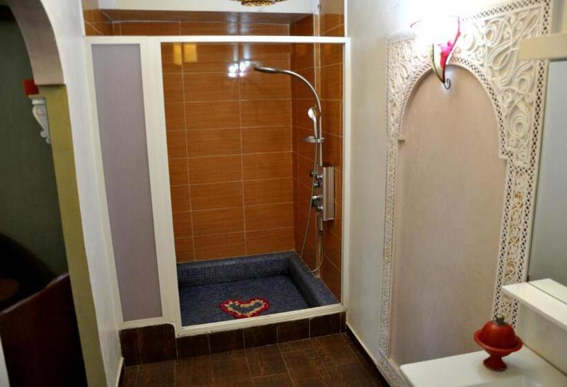 带园景的单人房, Riad Hamdani