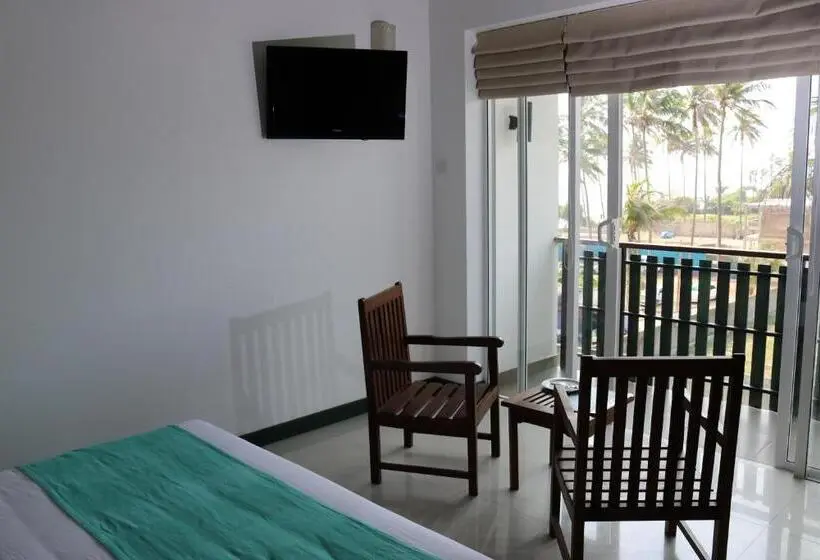バルコニー付きデラックスルーム, Saprin Beach Resort