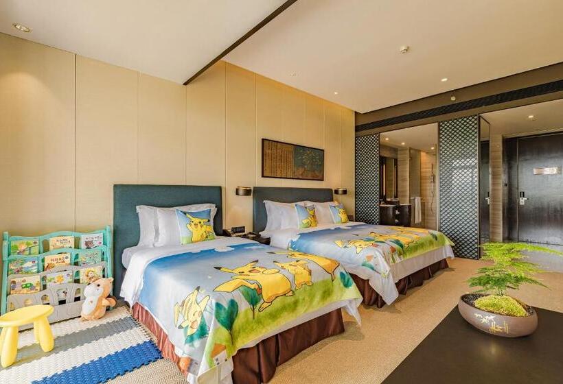 חדר משפחתי דלוקס, Shenzhen Castle Golf