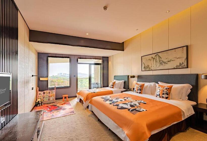 חדר משפחתי דלוקס, Shenzhen Castle Golf