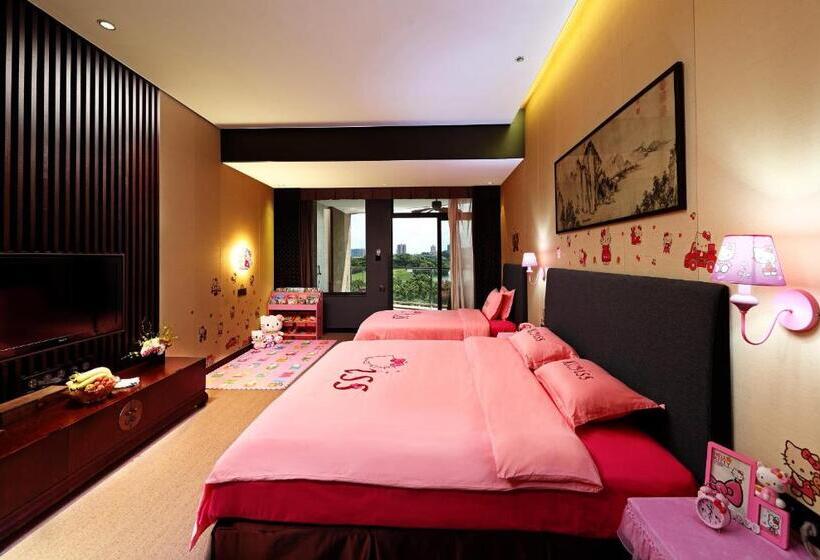 חדר משפחתי דלוקס, Shenzhen Castle Golf