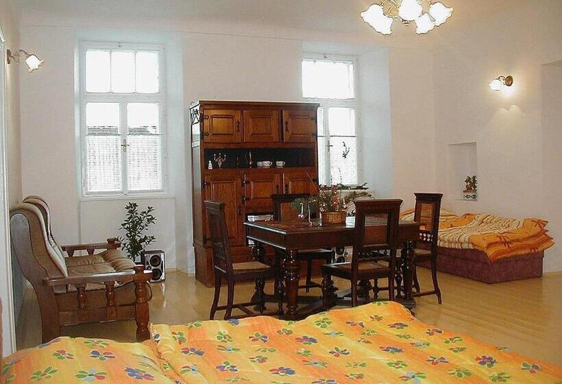 スタンダード4人部屋, Muzeum Lesná:penzion A Camping