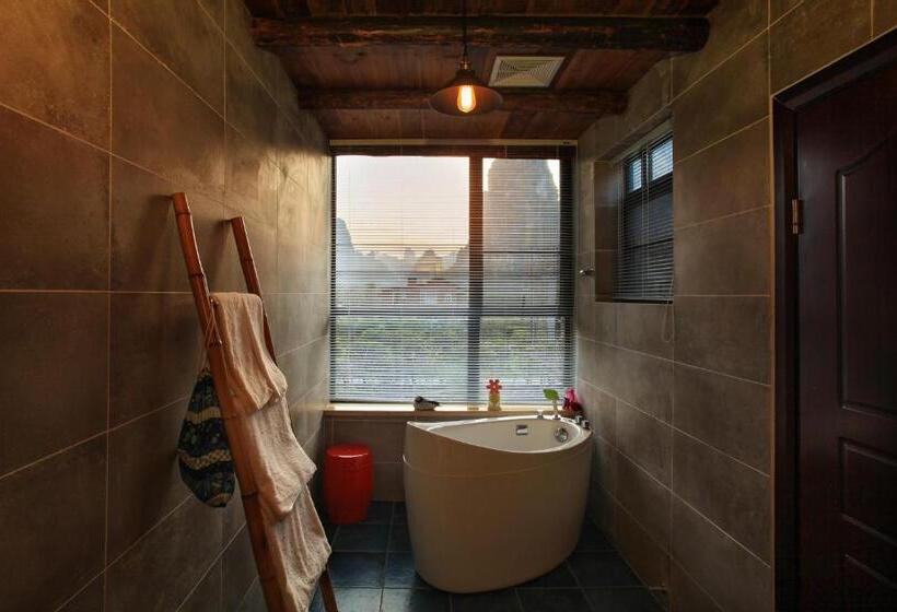 Номер Стандарт с Террасой, Yangshuo Shui Mo Ju Guesthouse