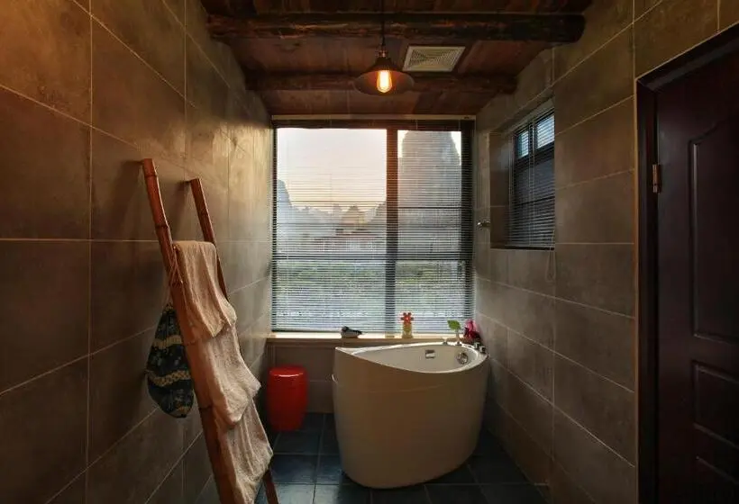 テラス付きスタンダードルーム, Yangshuo Shui Mo Ju Guesthouse