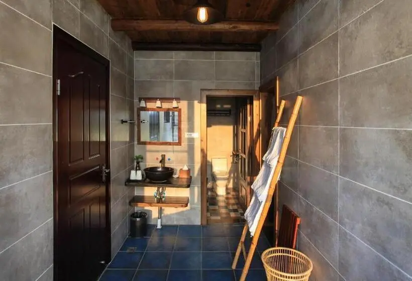 テラス付きスタンダードルーム, Yangshuo Shui Mo Ju Guesthouse