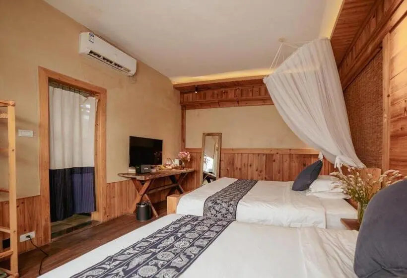 バルコニー付きスタンダードルーム, Yangshuo Shui Mo Ju Guesthouse