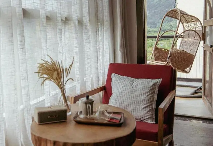 バルコニー付きスタンダードルーム, Yangshuo Shui Mo Ju Guesthouse