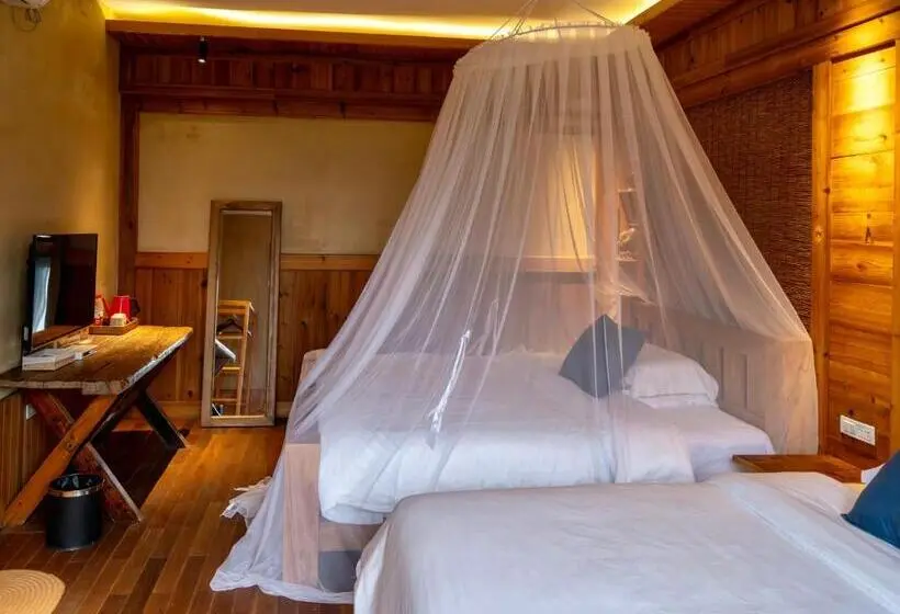 バルコニー付きスタンダードルーム, Yangshuo Shui Mo Ju Guesthouse