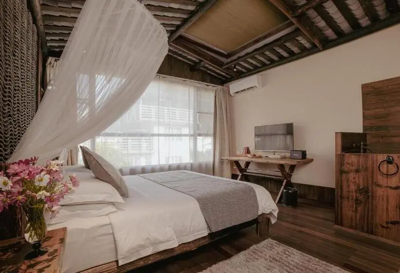 デラックスルーム, Yangshuo Shui Mo Ju Guesthouse