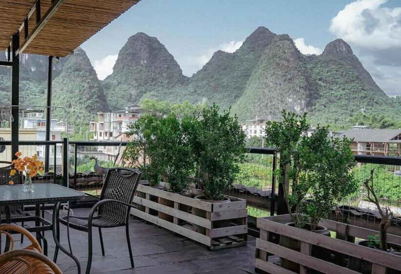 Номер Deluxe, Yangshuo Shui Mo Ju Guesthouse