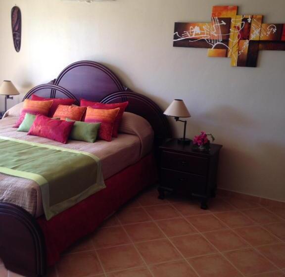 带大床的标准间, Casa Lilly B&b Cabarete