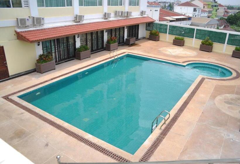 Одноместный Номер Вид на Бассейн, Grand Szechuan Hotel Vientiane