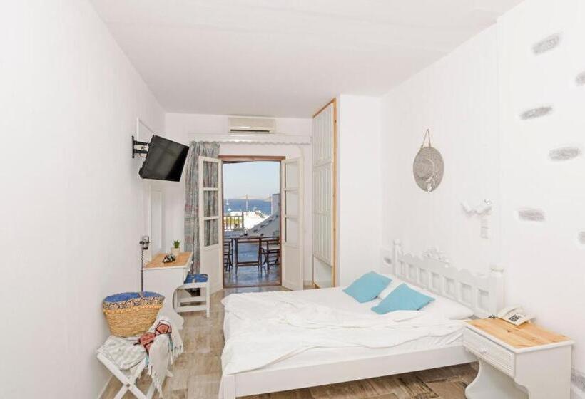 חדר סטנדרט נוף לים עם מרפסת, Castillio