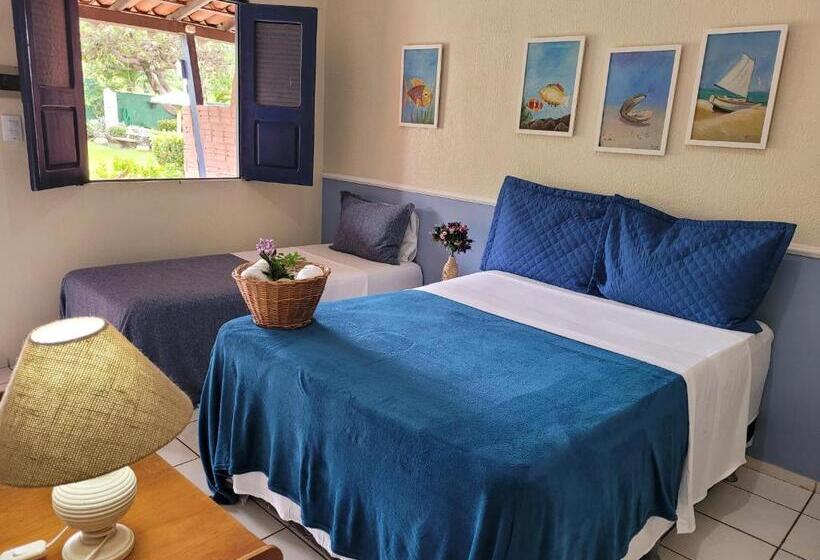 Номер Стандарт Трехместный, Pousada Vila Do Mar
