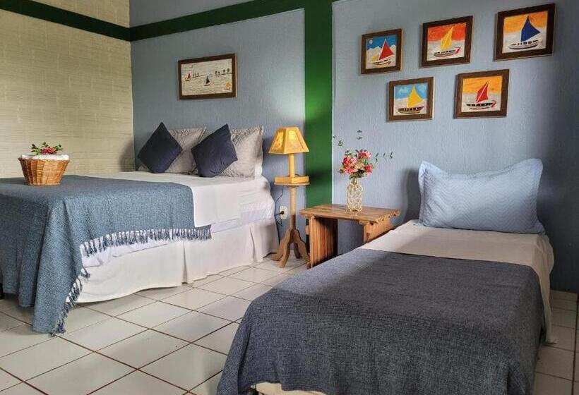 Четырехместный Номер Стандарт, Pousada Vila Do Mar