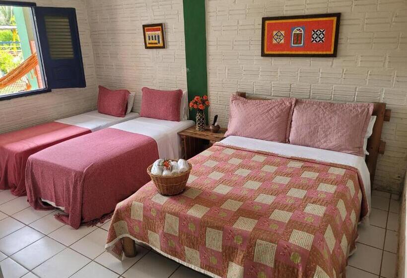 Четырехместный Номер Стандарт, Pousada Vila Do Mar