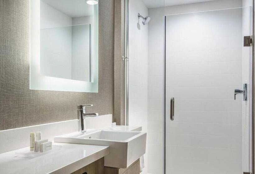 מיטת קינג בסוויטה, Springhill Suites By Marriott Belmont Redwood Shores