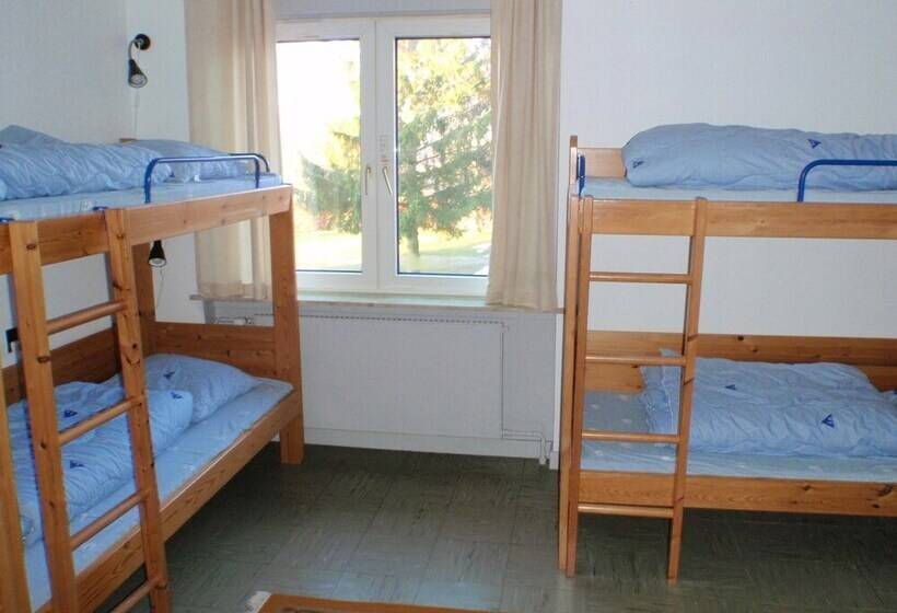 חדר משפחתי חדר אמבטיה משותף, Møn Hostel & Vandrehjem