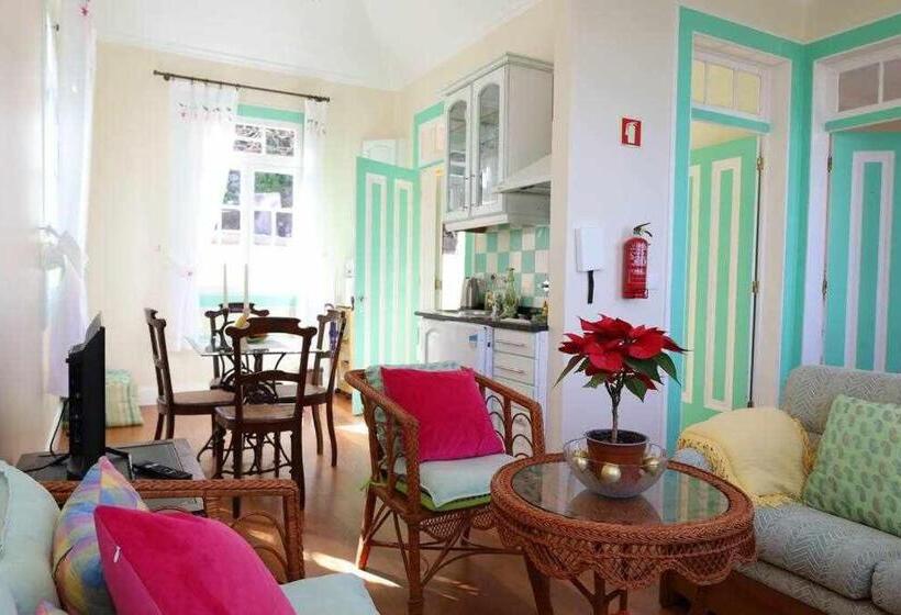 آپارتمان 1 خوابه با چشمانداز دریا, Quinta Das Hortênsias