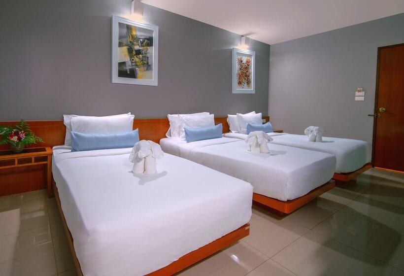 Quarto Triplo Superior, Villa Chacha Khaosan Rambuttri